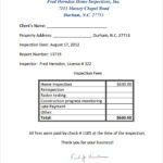 Home Inspection Report Template Pdf