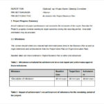 It Management Report Template