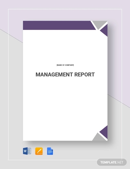 It Report Template For Word