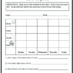 Kids Weather Report Template