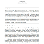 Latex Template Technical Report