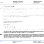 Machine Shop Inspection Report Template