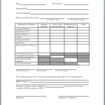 Microsoft Word Expense Report Template