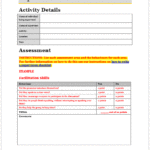 Monitoring And Evaluation Report Template