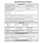 Ncr Report Template