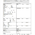 Nurse Report Sheet Templates