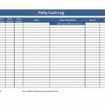 Petty Cash Expense Report Template