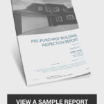 Pre Purchase Building Inspection Report Template