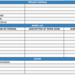 Project Daily Status Report Template