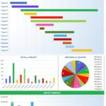 Project Status Report Dashboard Template