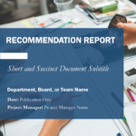 Recommendation Report Template