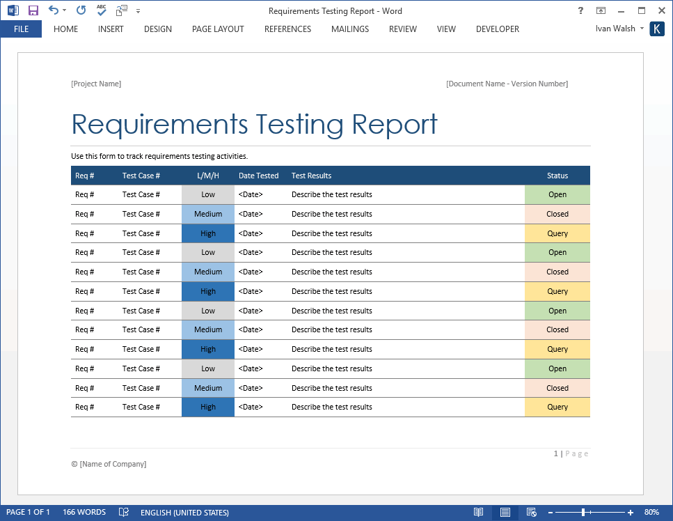 Reporting Website Templates