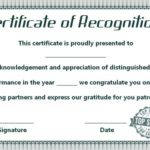 Sales Certificate Template