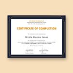 Sales Certificate Template