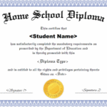School Certificate Templates Free