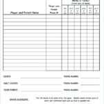 Scouting Report Template Basketball