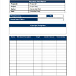 Simple Project Report Template