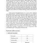 Speech And Language Report Template