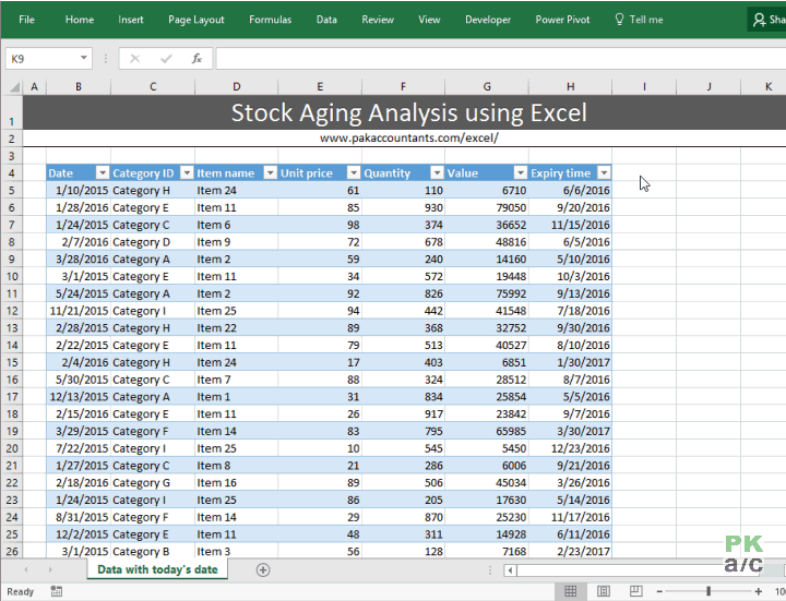 10 Stock Report Template Excel Excel Templates Excel Templates