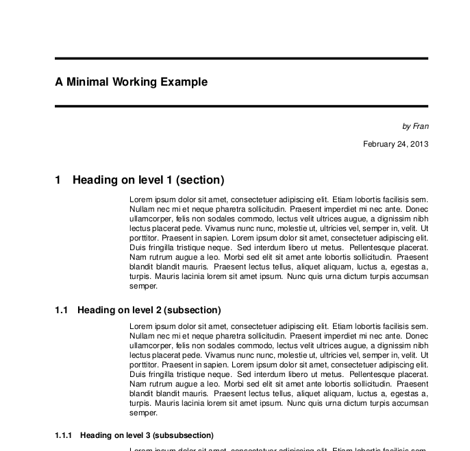 Technical Report Latex Template | PROFESSIONAL TEMPLATES