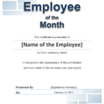 Template Of Certificate Of Employment