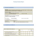 Training Feedback Report Template