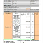 Weekly Status Report Template Excel