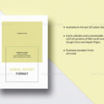 Word Annual Report Template