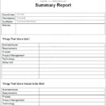 After Event Report Template
