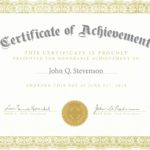 Army Certificate Of Appreciation Template