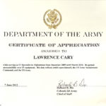 Army Certificate Of Completion Template