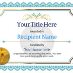 Basketball Certificate Template