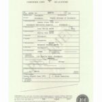 Birth Certificate Template Uk