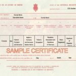 Birth Certificate Template Uk