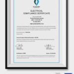 Certificate Of Conformity Template Free