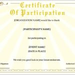 Certificate Template For Pages