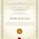 Certificate Template For Pages