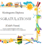 Children’s Certificate Template