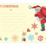 Christmas Gift Certificate Template Free Download