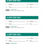 Company Gift Certificate Template