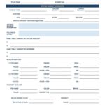 Construction Accident Report Template