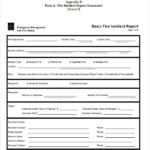 Construction Accident Report Template