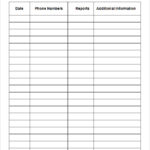 Daily Sales Call Report Template Free Download