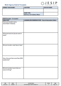 Debriefing Report Template PROFESSIONAL TEMPLATES PROFESSIONAL Debriefing Report Template PROFESSIONAL TEMPLATES PROFESSIONAL