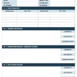 Dmaic Report Template