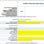 Eicc Conflict Minerals Reporting Template