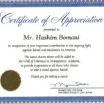 Employee Anniversary Certificate Template