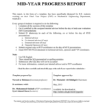 Engineering Progress Report Template