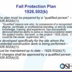 Fall Protection Certification Template