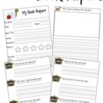 First Grade Book Report Template